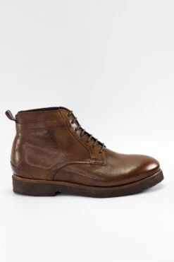 BROMPTON Muddy-brown Ankle Boots.