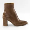 REID Toasted-tan Ankle Boots.