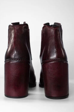 RICHMOND Red-bordeaux Chelsea Boots. -Untamedstreet Shop IMG 9366