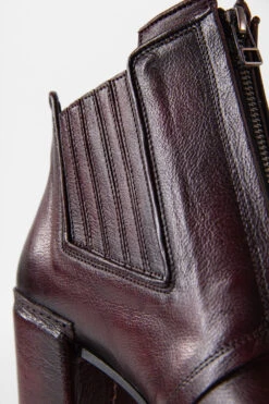 RICHMOND Red-bordeaux Chelsea Boots. -Untamedstreet Shop IMG 9458