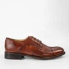 KNIGHTON Rich-cognac Derby Shoes.