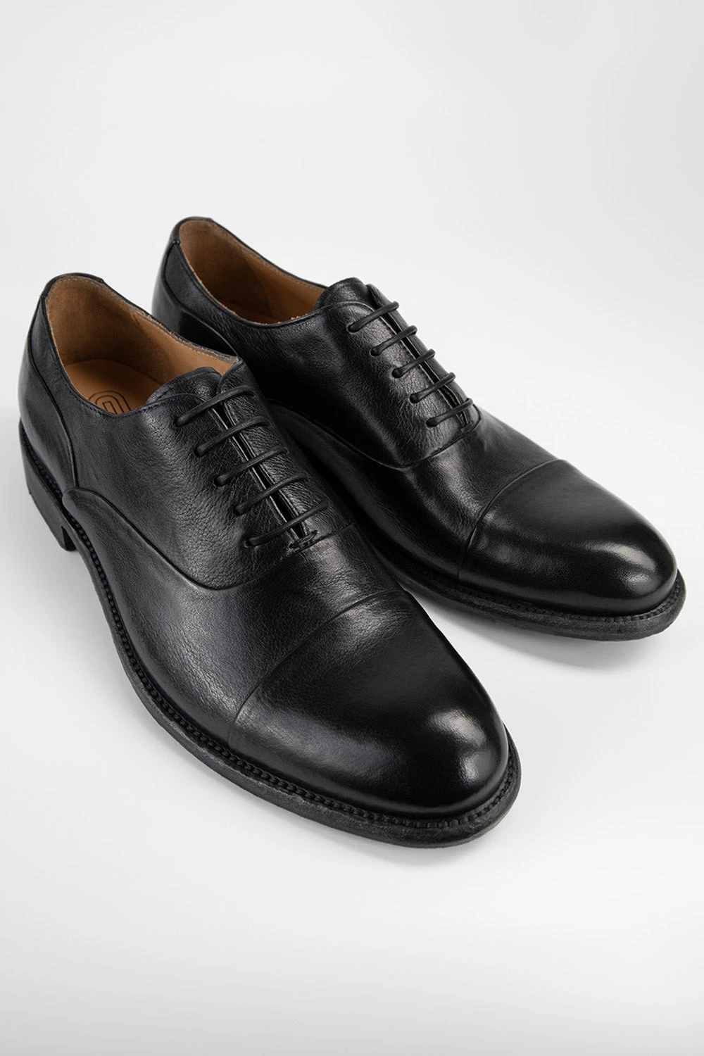 KNIGHTON Iron-black Oxford Shoes. 2 KNIGHTON Iron-black Oxford Shoes. - Image 2