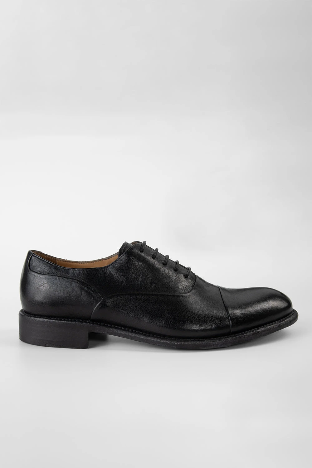 KNIGHTON Iron-black Oxford Shoes. 1 KNIGHTON Iron-black Oxford Shoes.