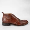 KNIGHTON EDGE Rich-cognac Chukka Boots.