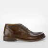 KNIGHTON Moss-green Low Chukka Boots.