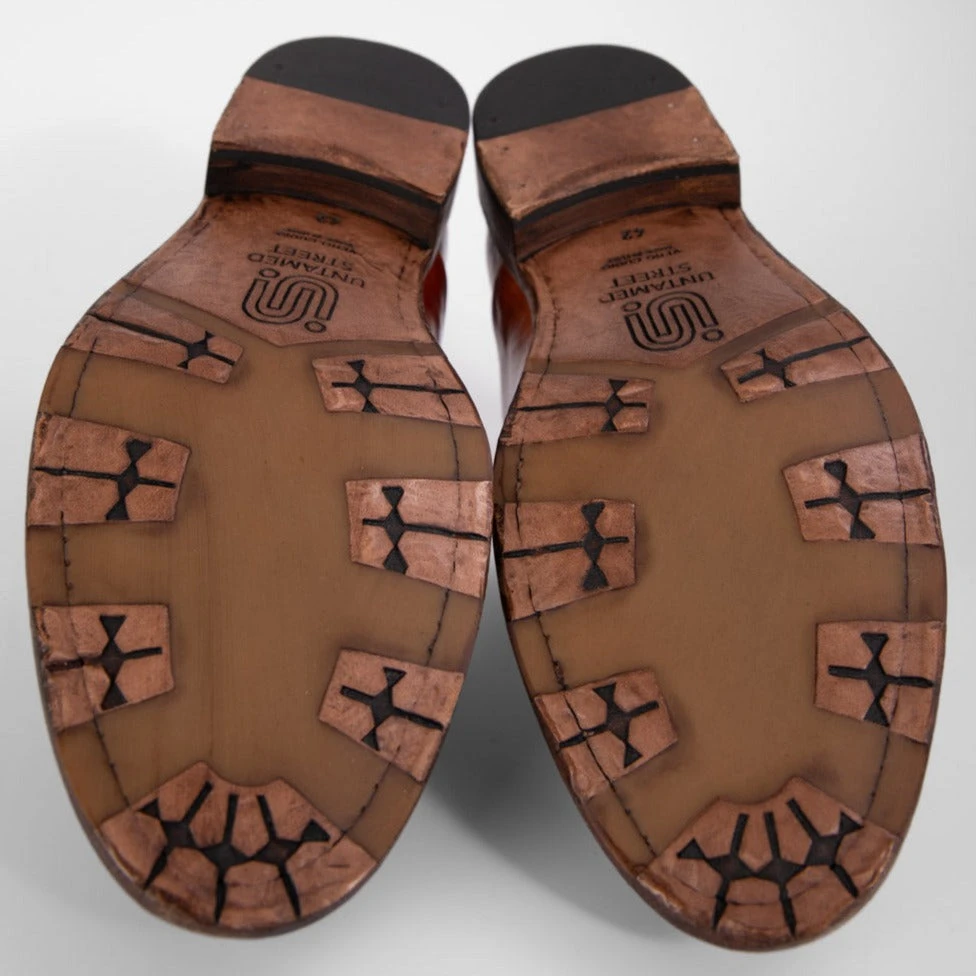 KNIGHTON Rich-cognac Wholecut Chukka Boots. 12 KNIGHTON Rich-cognac Wholecut Chukka Boots. - Image 12