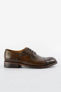 KNIGHTON Moss-green Derby Shoes.