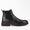 LAMBETH Jet-black Welted Chelsea Boots.