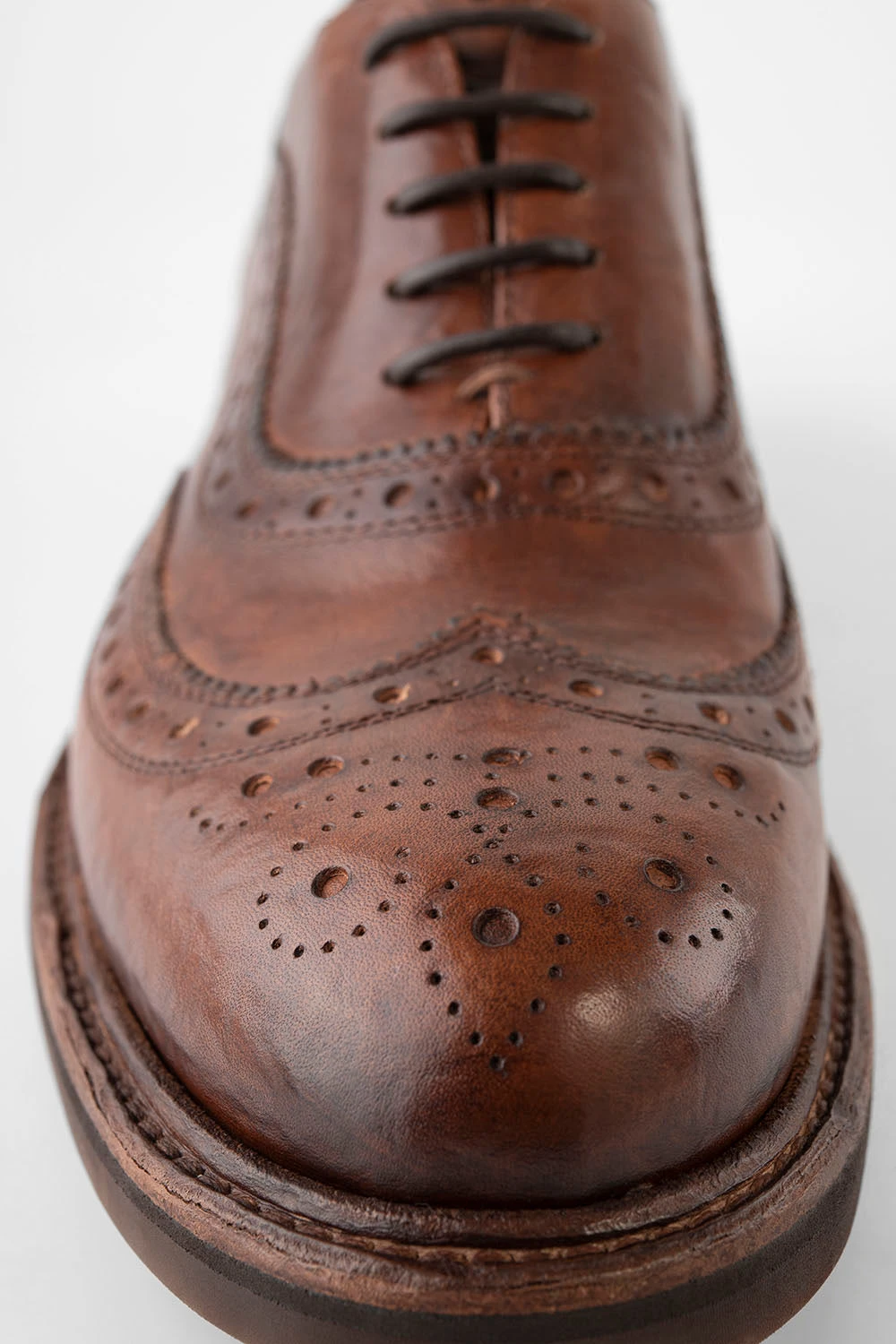 LENNOX Cognac Brogue Oxford Shoes. 13 LENNOX Cognac Brogue Oxford Shoes. - Image 13