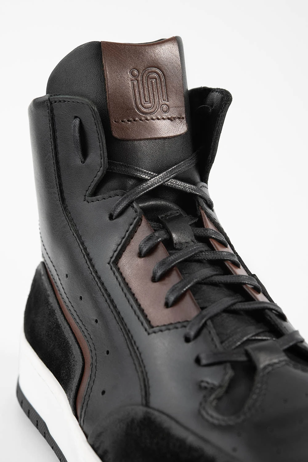 MADDOX Urban-black Patina High Sneakers. 8 MADDOX Urban-black Patina High Sneakers. - Image 8