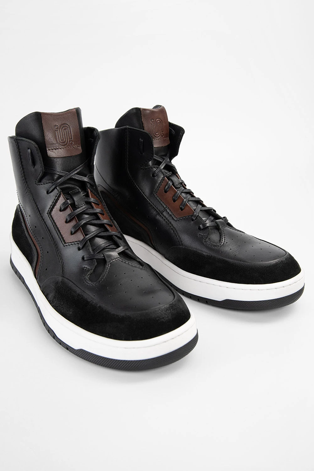 MADDOX Urban-black Patina High Sneakers. 3 MADDOX Urban-black Patina High Sneakers. - Image 3