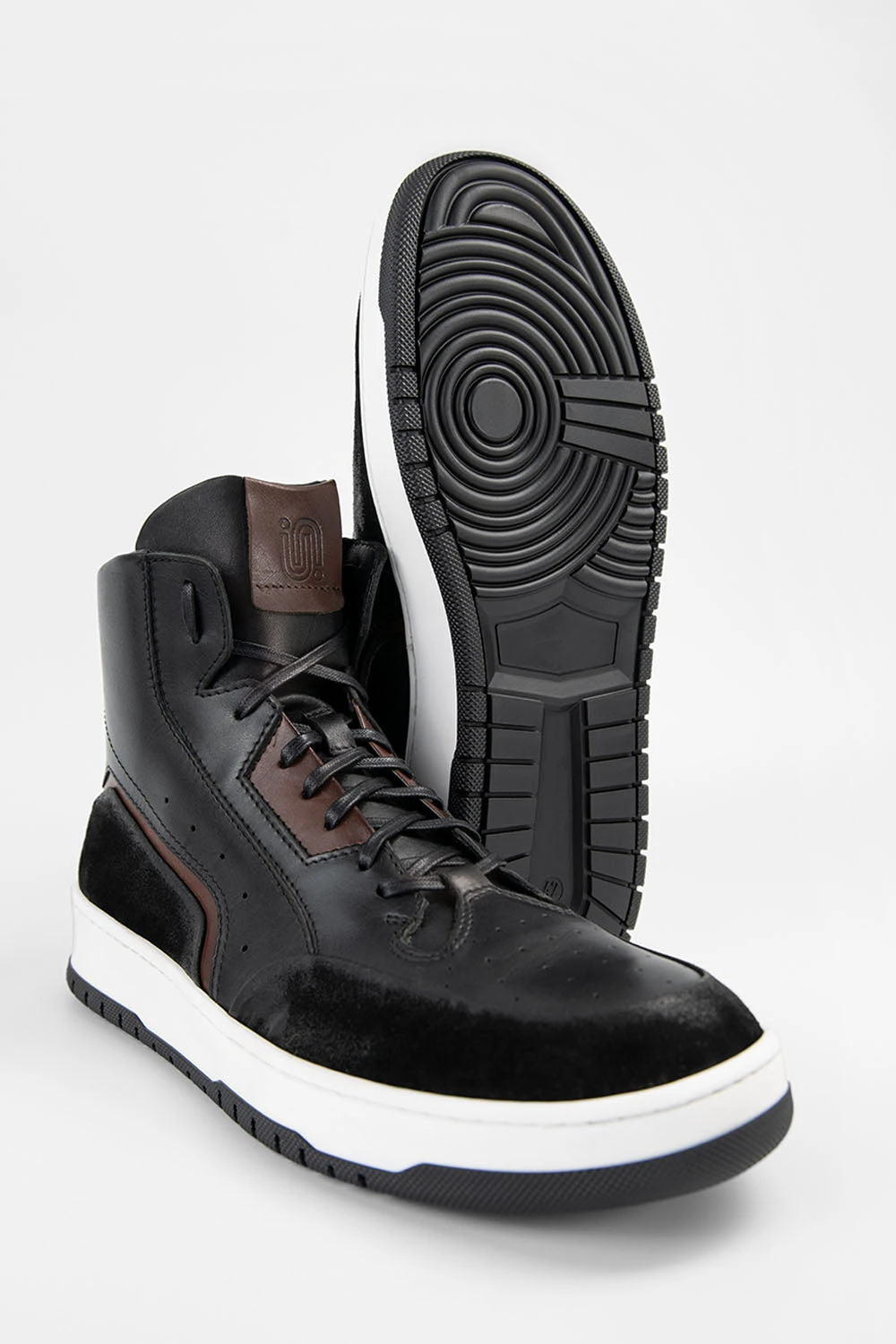 MADDOX Urban-black Patina High Sneakers. 5 MADDOX Urban-black Patina High Sneakers. - Image 5
