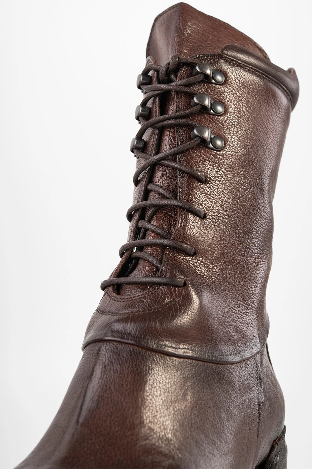 MADISON Chocolate-brown High Commando Boots. 8 MADISON Chocolate-brown High Commando Boots. - Image 8