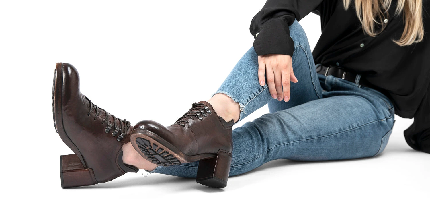 MADISON Chocolate-brown Lace Up Hiking Shoes. 13 MADISON Chocolate-brown Lace Up Hiking Shoes. - Image 13