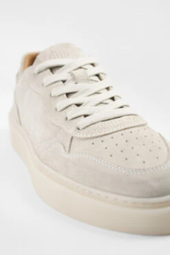 MAEVE Milky-white Suede Sneakers. -Untamedstreet Shop MAEVE milky white suede sneaker MACRO W 00527