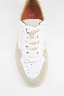 MAEVE Double Milky-white Sneakers. -Untamedstreet Shop MAEVE white suede milky white sneaker MACRO W 00406 1