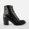 MOORE Infinite-black Lace Up Boots.