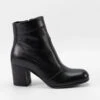 MOORE Infinite-black Fitted Ankle Boots.