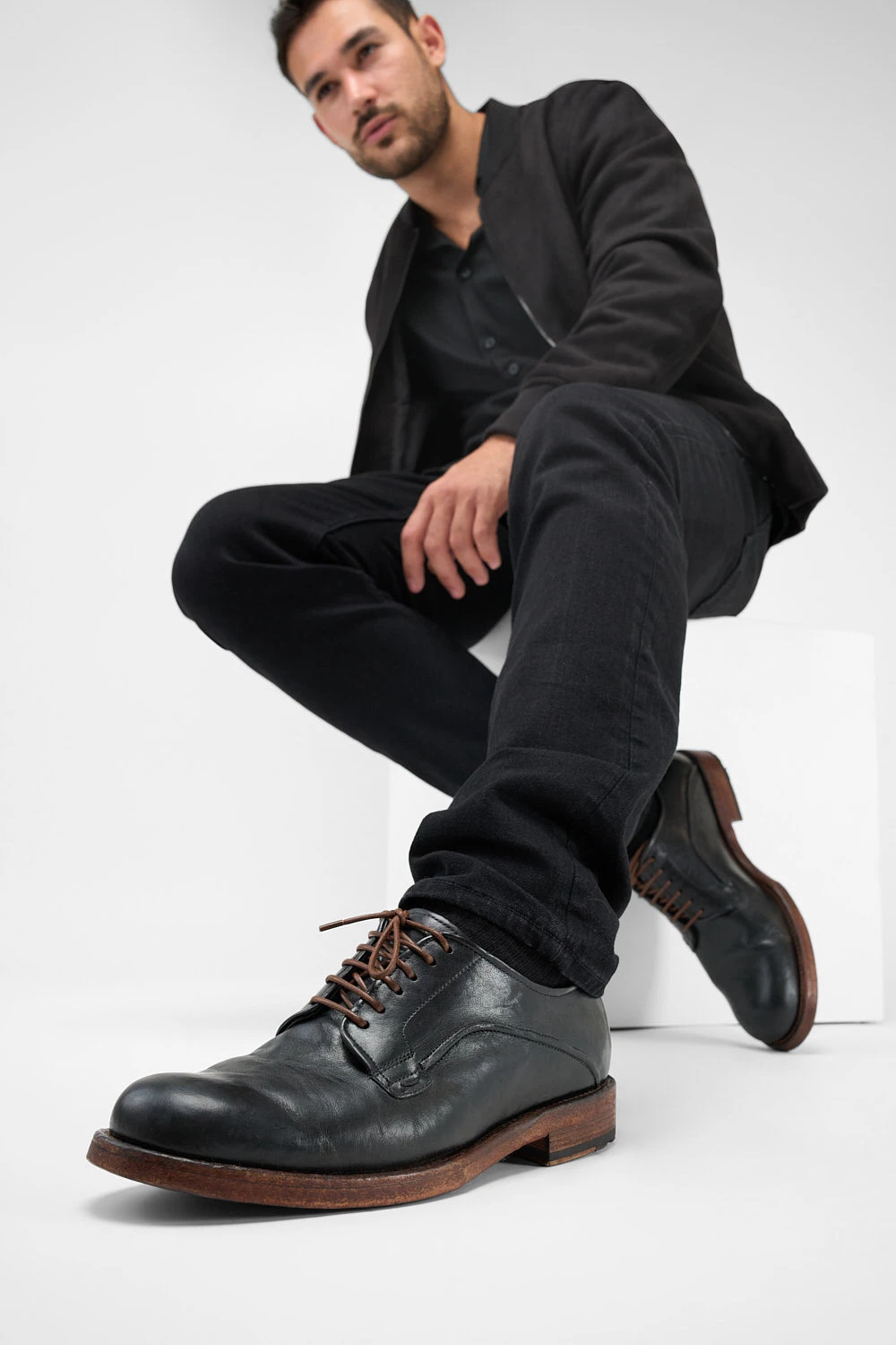 EYTON Imperial-black Derby Shoes. 13 EYTON Imperial-black Derby Shoes. - Image 13