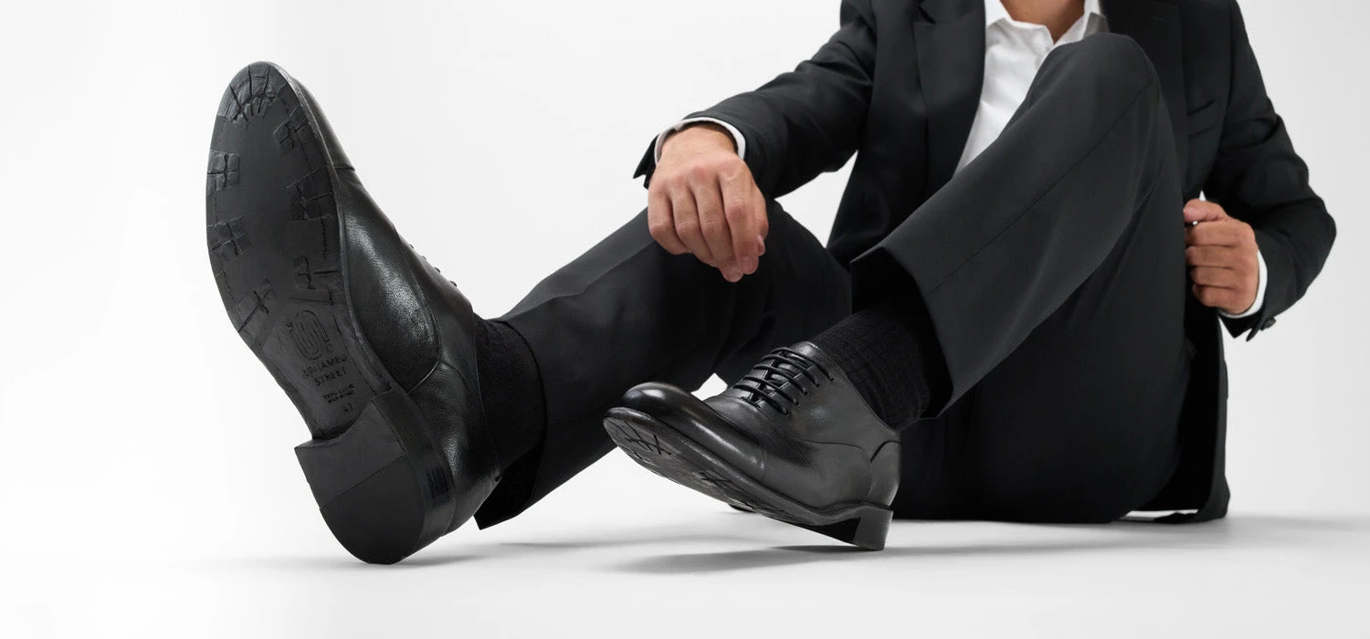 KNIGHTON Iron-black Oxford Shoes. 14 KNIGHTON Iron-black Oxford Shoes. - Image 14