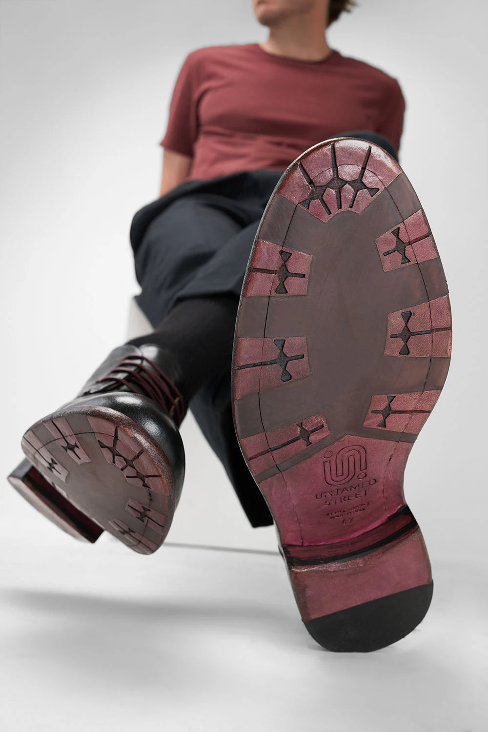 KNIGHTON Jade-black Chukka Boots. 3 KNIGHTON Jade-black Chukka Boots. - Image 3