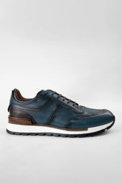 OWEN Meteorite-blue Triple Stitched Patina Runners.
