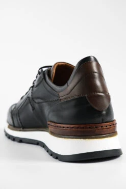 OWEN Tuxedo-black Triple Stitched Wingtip Patina Runners. -Untamedstreet Shop OWEN tuxedo black triple stitched wingtip patina runners leather made in italy untamed Capture0170 2 1