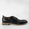 PARKER Royal-black Derby Shoes.