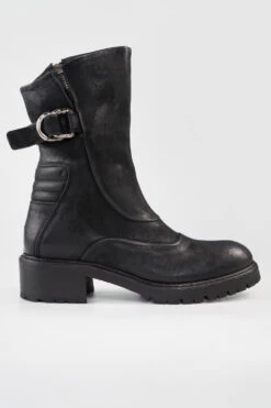 RADNOR Matte-black Buckle Bikers.