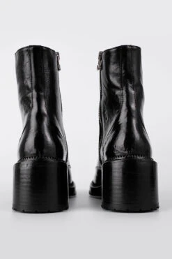 REGENT Tar-black Lace Up Boots. 36 REGENT Tar-black Lace Up Boots. -Untamedstreet Shop REGENT BOOTSLACE UP BLACK 05