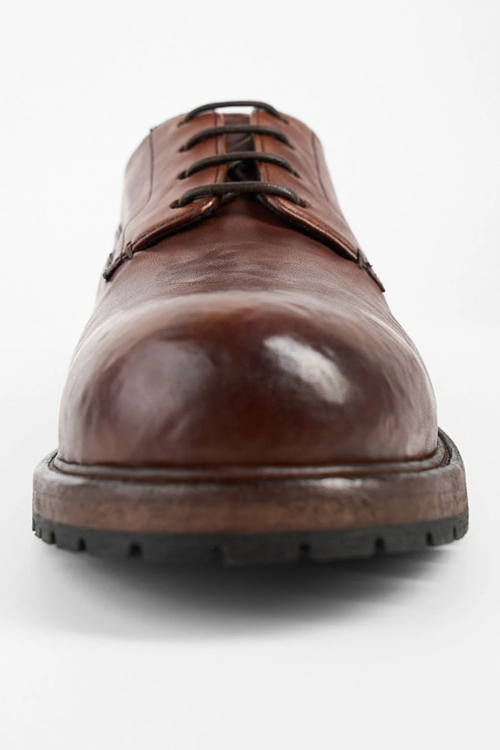 ROWLEY Cognac Folded Derby Shoes. 10 ROWLEY Cognac Folded Derby Shoes. - Image 10