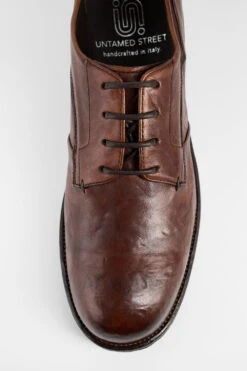 ROWLEY Cognac Folded Derby Shoes. 33 ROWLEY Cognac Folded Derby Shoes. -Untamedstreet Shop ROWLEY cognac folded leather derby shoes MACROS 07350 Copy