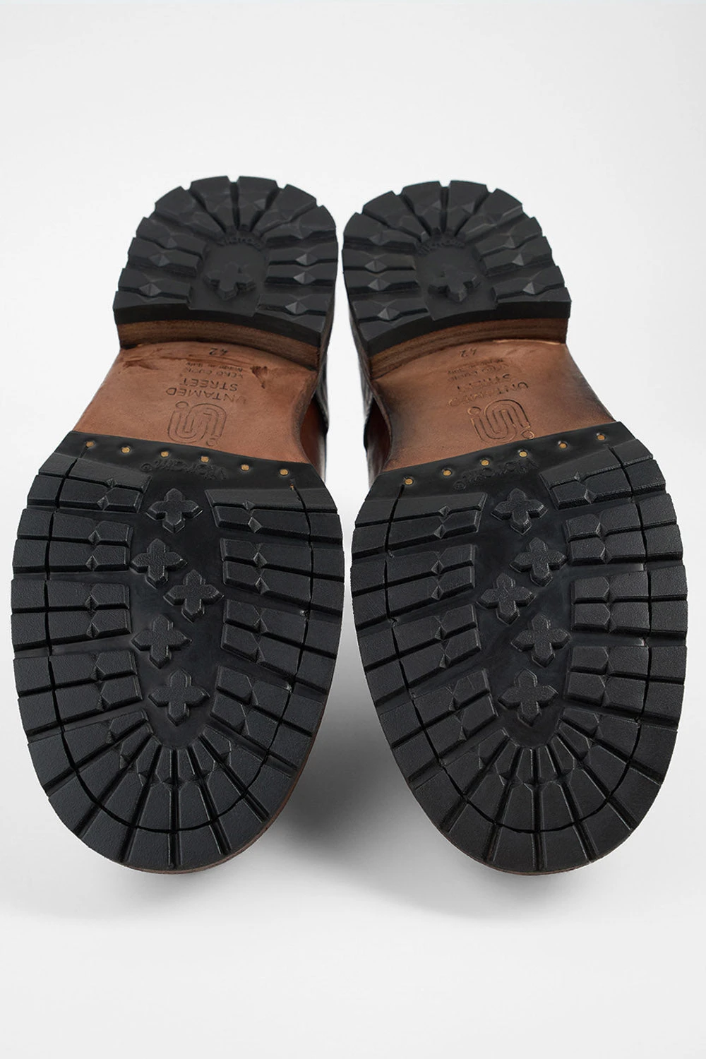 ROWLEY Cognac Folded Derby Shoes. 15 ROWLEY Cognac Folded Derby Shoes. - Image 15