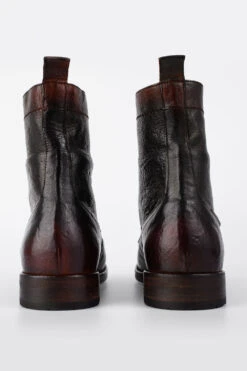 SLOANE Charcoal-ember Commando Boots. -Untamedstreet Shop SLOANE BOOTS COMMANDO ARANCIOASPORT 05