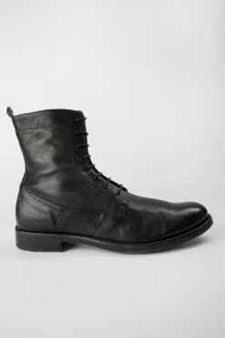 SLOANE Dark-green Commando Boots.