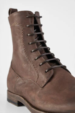 SLOANE Mocha Commando Boots. -Untamedstreet Shop SLOANEmocha browncommandoboots8663