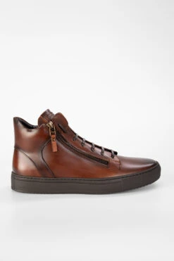SOHO LOUNGE Cocoa Patina High Sneakers.