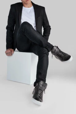 SOHO Aluminium-grey Patina High Sneakers. -Untamedstreet Shop SOHO men HT Sneakers Aluminium Grey LF 03 cd2820c2 4db8 4e57 a059 48c03175bbd3