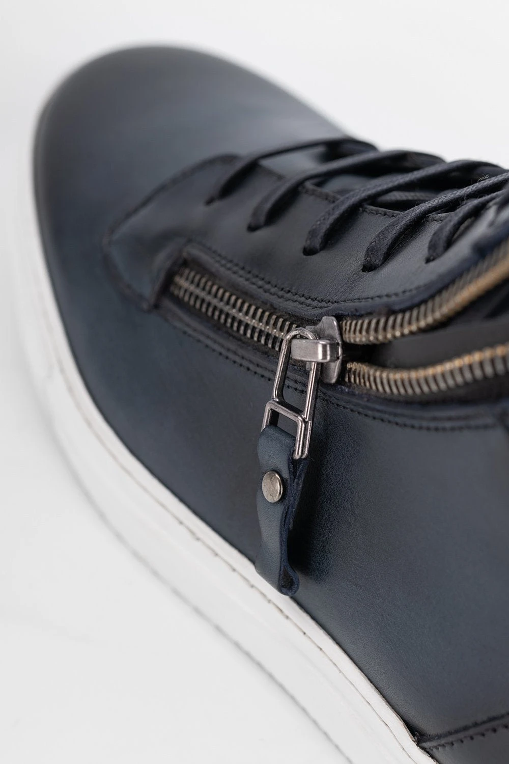 SOHO Meteorite-blue Patina High Sneakers. 6 SOHO Meteorite-blue Patina High Sneakers. - Image 6