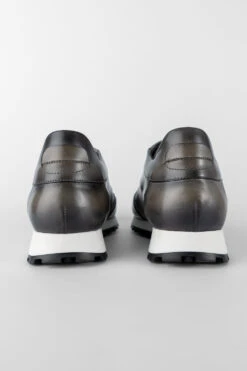 SOHO Aluminium-grey Patina Runners. -Untamedstreet Shop SOHO men Runners Sneakers Aluminium Grey 03 3569a3a1 e35e 489a be29 d54415d16041