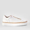 SOHO White Welted Sneakers.