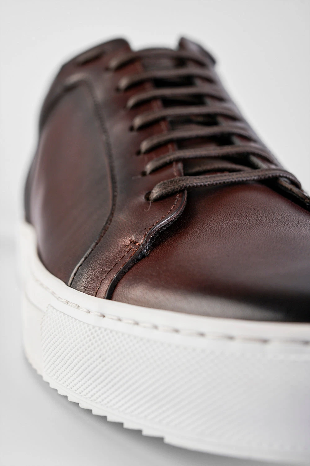 SOHO Chestnut Patina Sneakers. 5 SOHO Chestnut Patina Sneakers. - Image 5