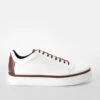 SOHO EDGE White Chestnut Welted Sneakers.