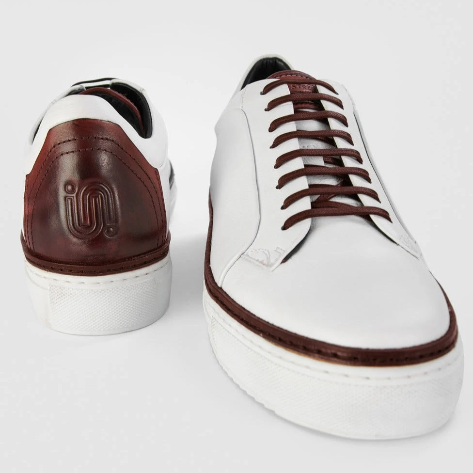 SOHO EDGE White Chestnut Welted Sneakers. - Image 13