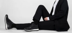 SOHO Tuxedo-black Runners. 21 SOHO Tuxedo-black Runners. -Untamedstreet Shop SOHO men sneakers trainers runners black luxury calf leather patina made in italy10666 15x7 9951b8f7 cdc7 4bdf 8fd1 800ad5935c56