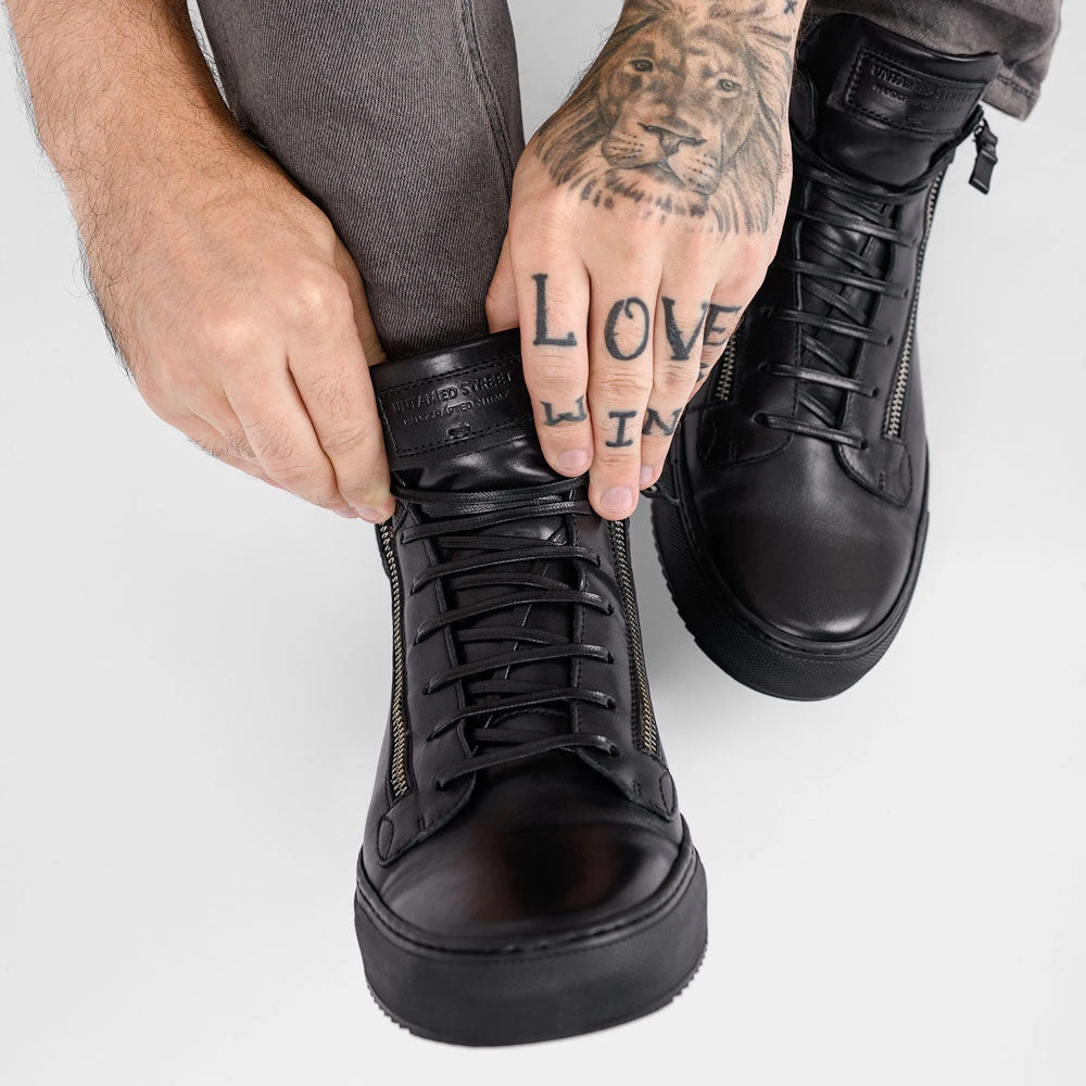 SOHO Urban-black High Sneakers. 14 SOHO Urban-black High Sneakers. - Image 14