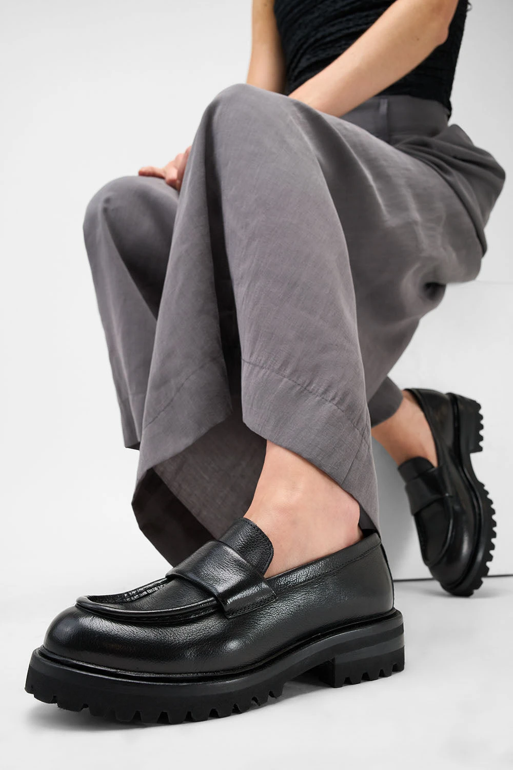 CAMDEN Jet-black Slip On Shoes. 3 CAMDEN Jet-black Slip On Shoes. - Image 3