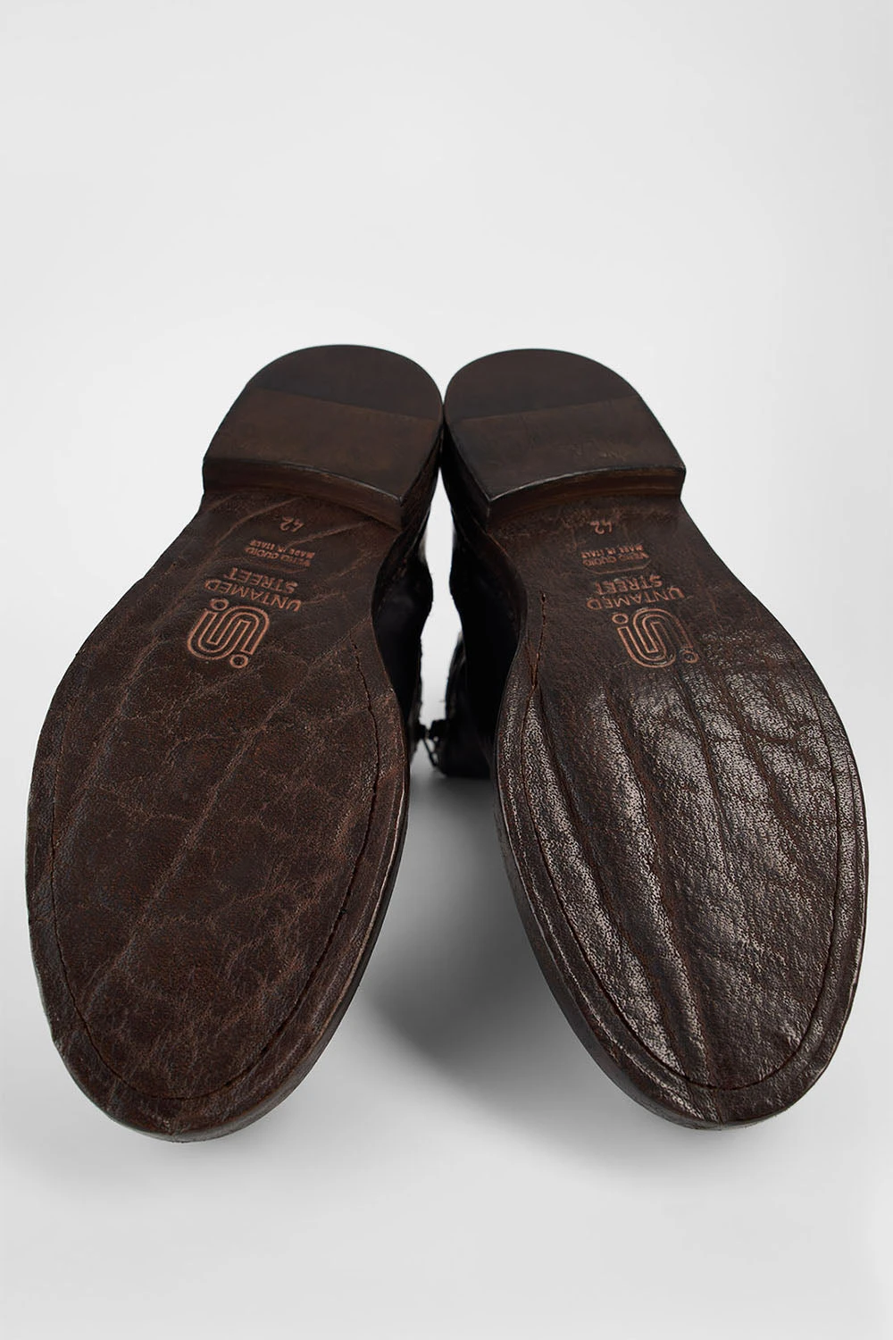 YALE Matte-black Welted Oxford Lace Up Boots. 8 YALE Matte-black Welted Oxford Lace Up Boots. - Image 8