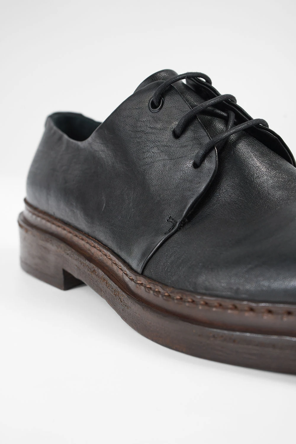 YALE Tuxedo-black Welted Derby Shoes. 8 YALE Tuxedo-black Welted Derby Shoes. - Image 8