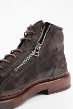 YORK Lava-grey Suede Welted Chukka Boots. -Untamedstreet Shop YORK men chukkaboots double zip grey luxury suedeCapture0164